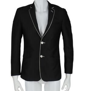 Men's Giovanni Testi Business Career Work Office Suite Blazer Jacket